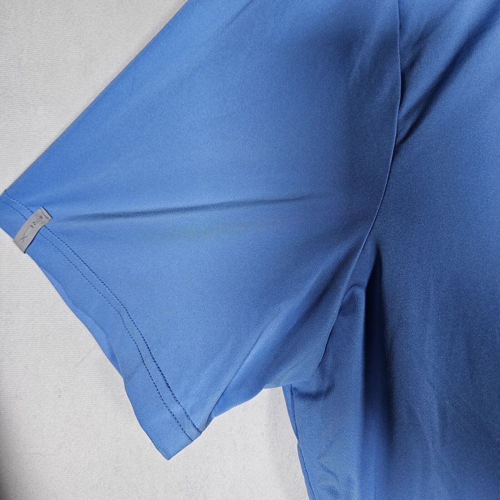 Ralph Lauren RLX Mens XL Blue Short Sleeve‎ Golf Polo Shirt Stretch Casual NWOT - Picture 9 of 11